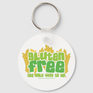 Gluten geben frei schlüsselanhänger