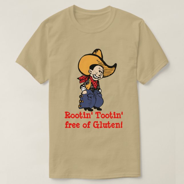 Gluten geben frei T-Shirt (Design vorne)