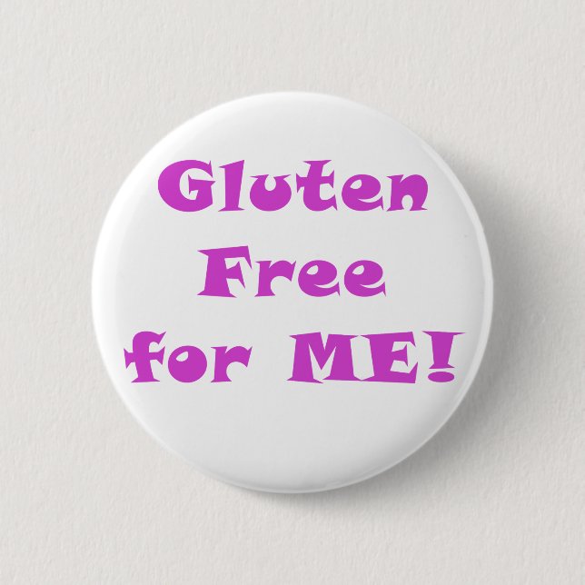 Gluten geben für mich frei button (Vorderseite)