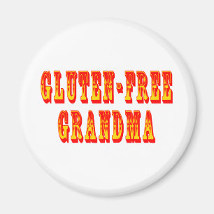 Gluten geben Großmutter frei Magnet
