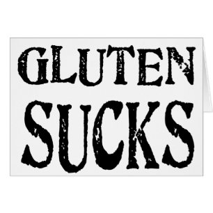 Gluten ist zum Kotzen