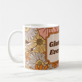glutenfrei Alles Orange und Braun Kaffeetasse