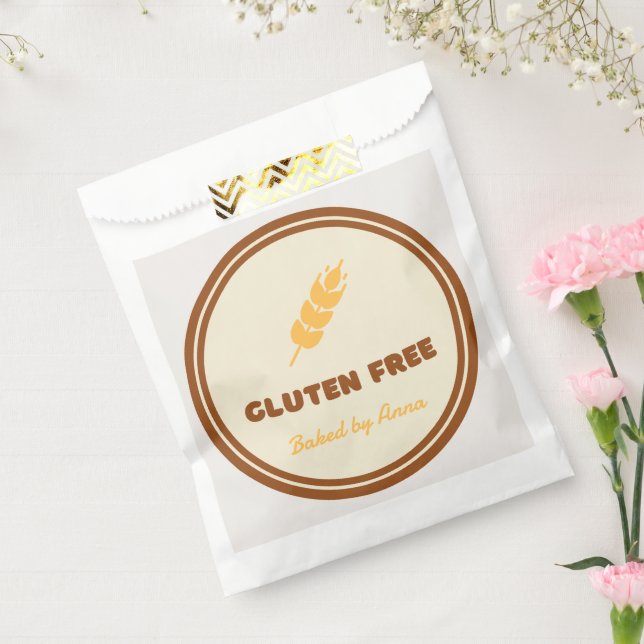 Glutenfrei Einfach Personalisiert  Geschenktütchen (Versiegelt)