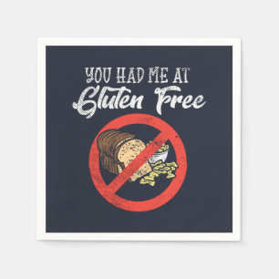 Glutenfrei hast du mir Neues Papier beschert Serviette