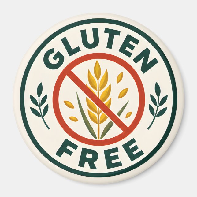 Glutenfrei Magnet (Vorne)