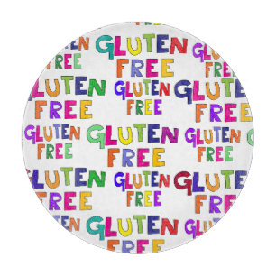 glutenfrei, nicht nach Wahl zöliakisch Schneidebrett