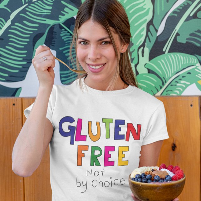 glutenfrei, nicht nach Wahl zöliakisch T-Shirt (Von Creator hochgeladen)