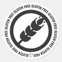 Glutenfreie Aufkleber