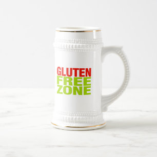 Glutenfreie Zone (Zöliakie) Bierglas