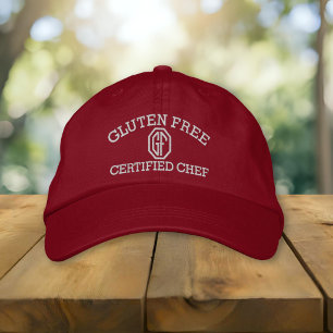 Glutenfreier zertifizierter Koch Bestickte Baseballkappe