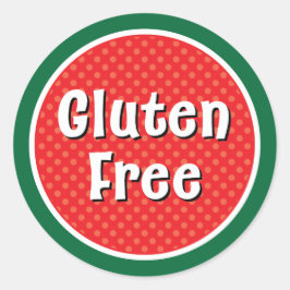 Glutenfreies Aufkleber