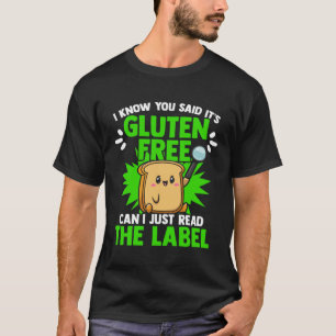 Glutenfreies Brot Celiac Warrior Celiac Disease A T-Shirt