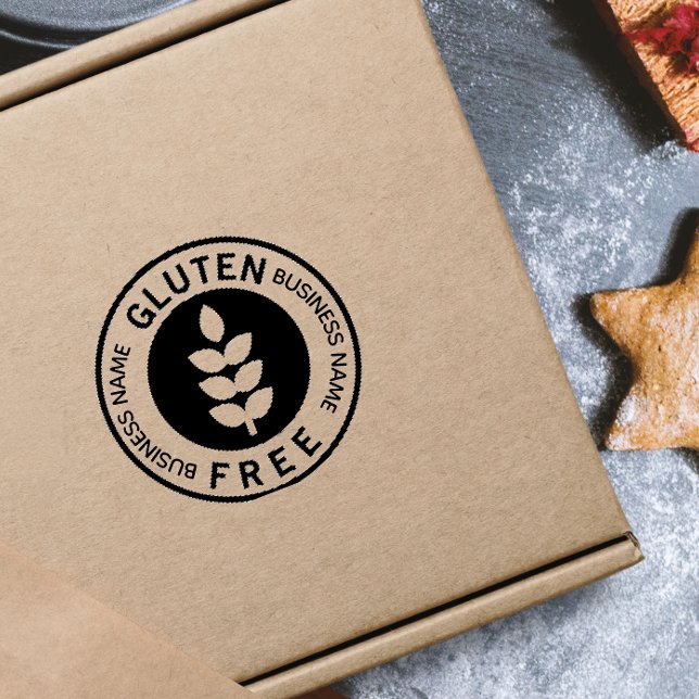 Glutenfreies Lebensmittel Gummistempel (Von Creator hochgeladen)