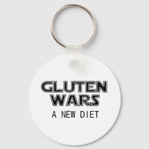 Glutenkriege: Eine neue Ernährung für Celiac Glute Schlüsselanhänger