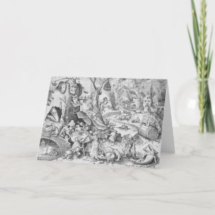 Gluttonie (Gula), Die sieben toten Sünden Karte