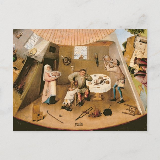 Gluttonie Postkarte (Vorderseite)