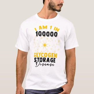 Glykogenspeicherkrankheit (GSD) - Bewusstsein T-Shirt