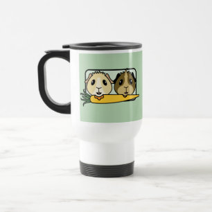 Glynneath Meerschweinchen-Rettungs-Reise-Tasse Reisebecher