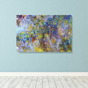 Glyzinie (rechte Hälfte) von Claude Monet Leinwanddruck