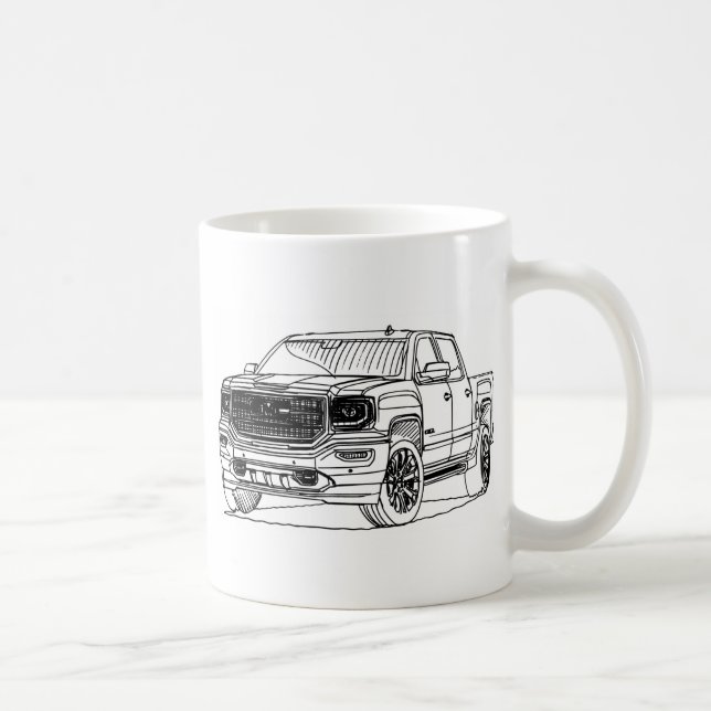 GMC-Sierra 2016 Kaffeetasse (Rechts)