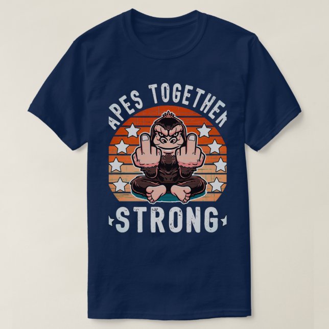 GME-Aktienkursgeschenk für Affen 12 T-Shirt (Design vorne)