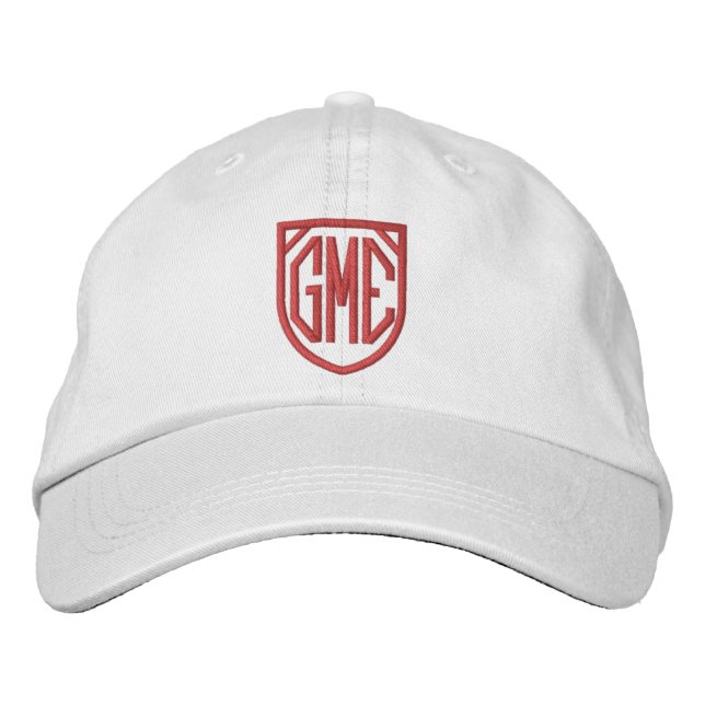 GME Stock Symbol Bestickte Baseballkappe (Vorderseite)