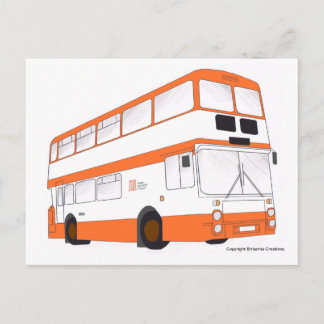 GMT Northern Landkreises Leyland Atlantean 1981 Postkarte
