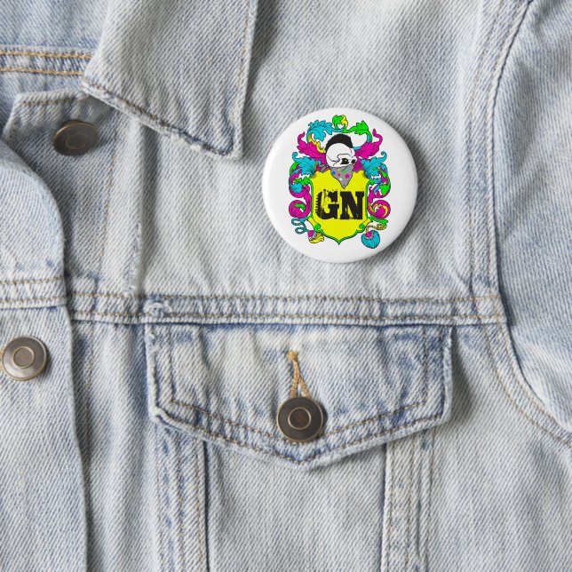 GN-WAPPEN ABZEICHEN BUTTON (Beispiel)