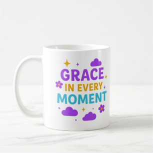 Gnade in jedem Moment – Inspirierender Becher Kaffeetasse