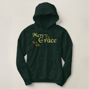 Gnade und Anmut christlicher Hoodie