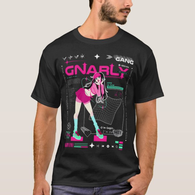 Gnarly - Katseye T-Shirt (Vorderseite)