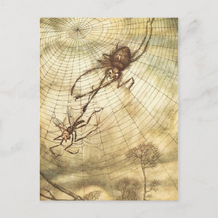 Gnat und Löwe Postkarte