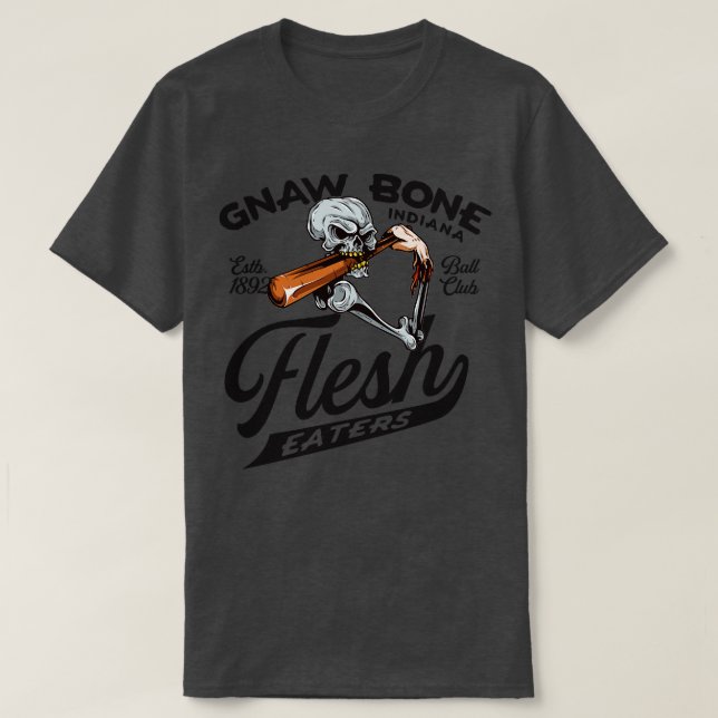 Gnaw Bone Flesh Eaters TShirt (Design vorne)