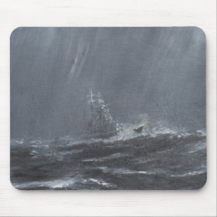 Gneisenau Sturm in der Nordsee 1940. 2006 Mousepad
