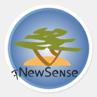 Gnewsense Runder Aufkleber