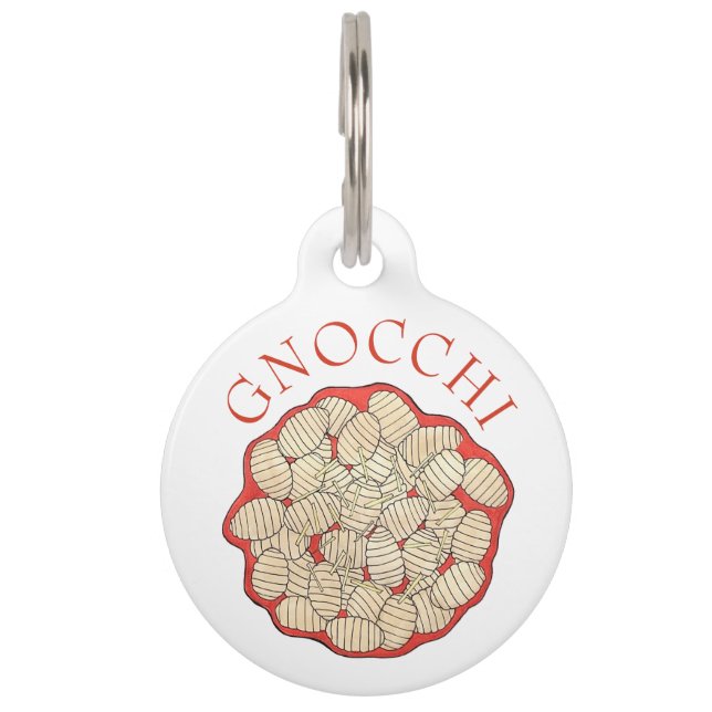 Gnocchi Italienische Küche Speisepotato Nudeln Haustiermarke (Vorderseite)