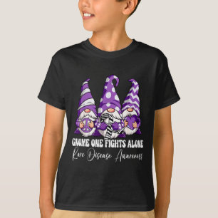 Gnom Eins Kämpft Allein Seltenes Überlebender Desi T-Shirt