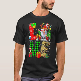 Gnom Familie Weihnachten Für Frauen Männer LIEBE G T-Shirt