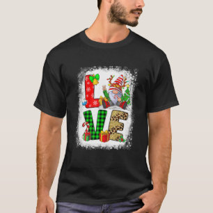 Gnom Familie Weihnachten für Frauen Männer LIEBEN T-Shirt