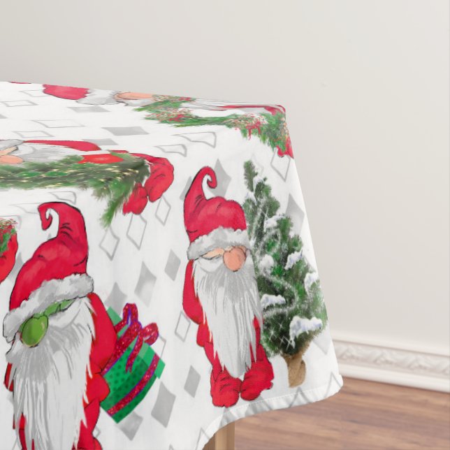 Gnom für Weihnachten  Tischdecke (Beispiel)