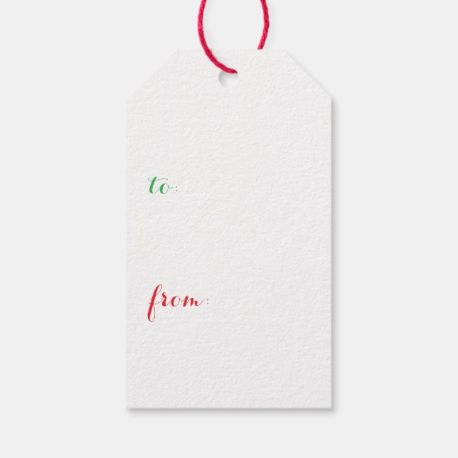 Gnom  geschenkanhänger (Rückseite)
