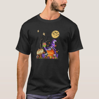 Gnom Gigi Familie Hexe Halloween Gnome Kostüm P T-Shirt