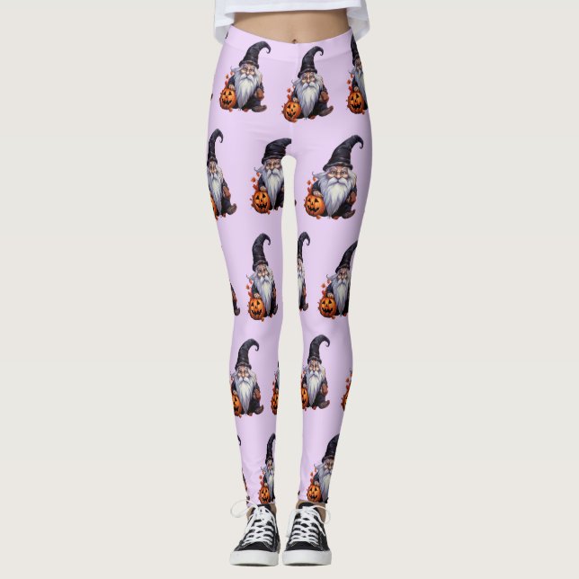 Gnom gnome Halloween Leggings (Vorderseite)