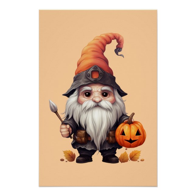Gnom gnome poster (Vorderseite)