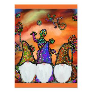 Gnom Kunst Fotodruck