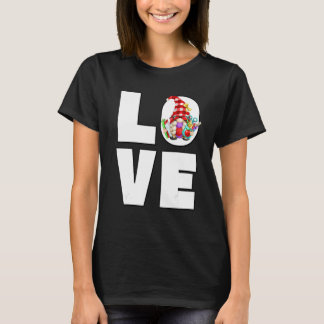 Gnom-Lehrer für Frauen, die Bücher lesen, lieben L T-Shirt