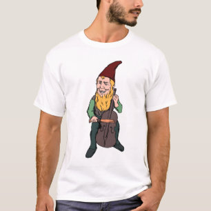 Gnom mit Violine (Farbe) T-Shirt Fan-Geschenk