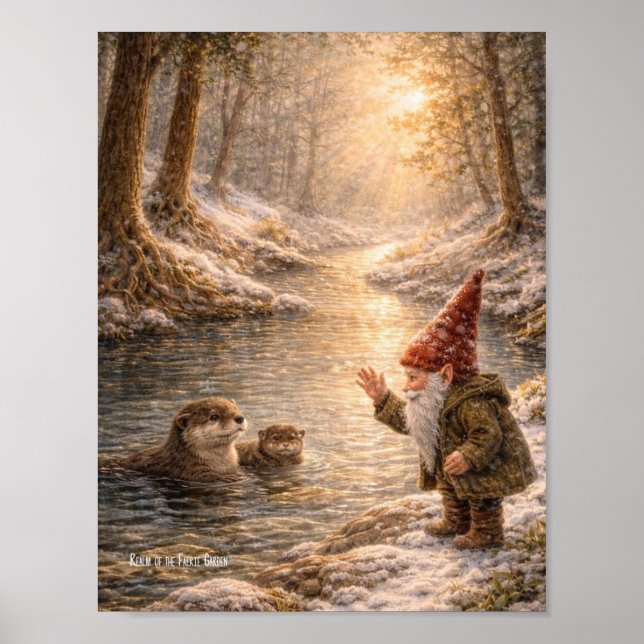 Gnom und Otter Poster (Vorne)