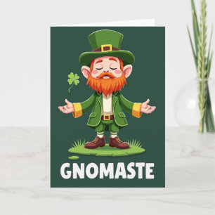Gnomaste Willkommensfreund Karte