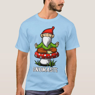 Gnomaste Zen-Yoga-Gartengnome-Meditation T-Shirt